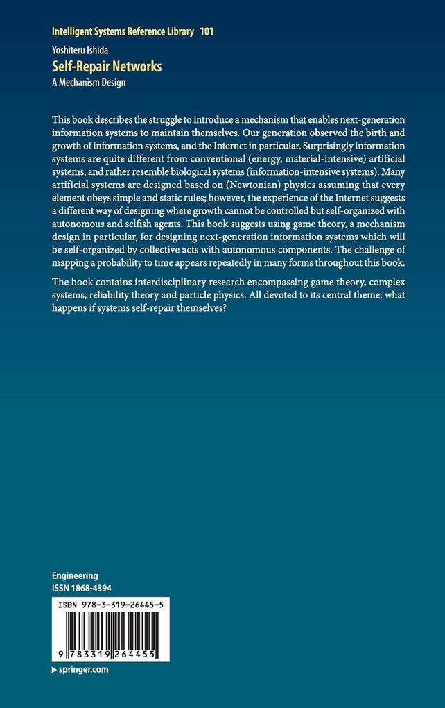 Weitere Ansicht: Self-Repair Networks | Yoshiteru Ishida