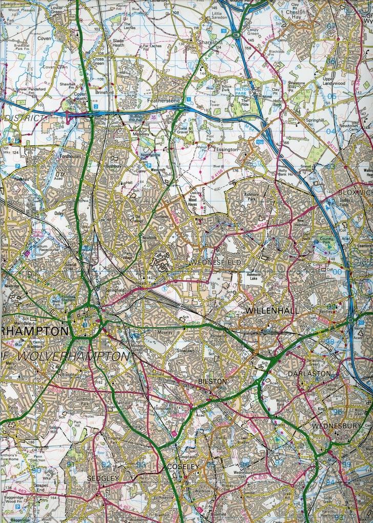 Weitere Ansicht: Birmingham & Wolverhampton | Ordnance Survey