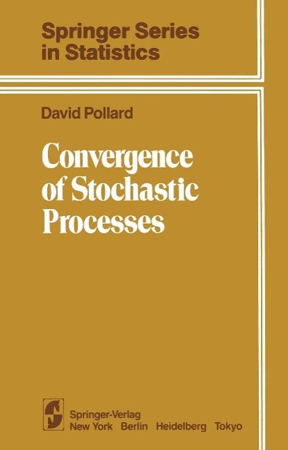 Produktbild: Convergence of Stochastic Processes | D. Pollard