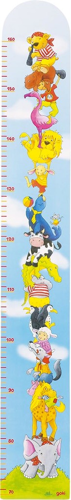 Produktbild: Goki 60920 - Messlatte Tierpyramide