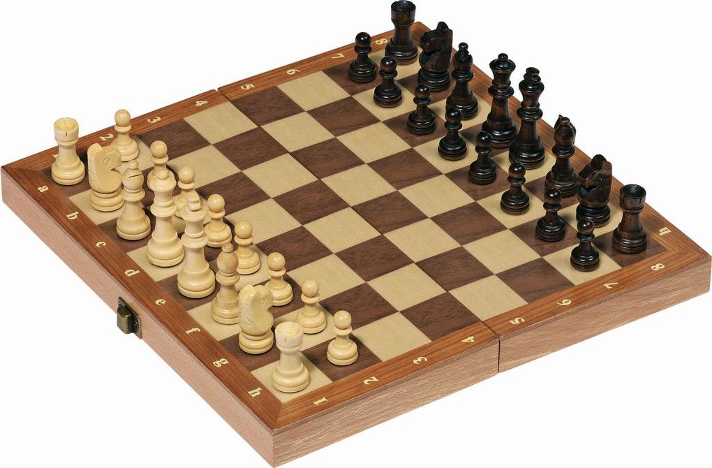 Schach mit Randbeschriftung - 2724 Philos-Spiele