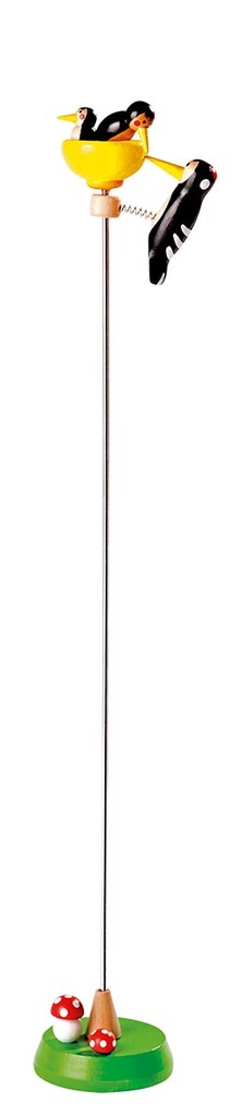 Produktbild: Goki 53931 - Klopfspecht mit Nachwuchs