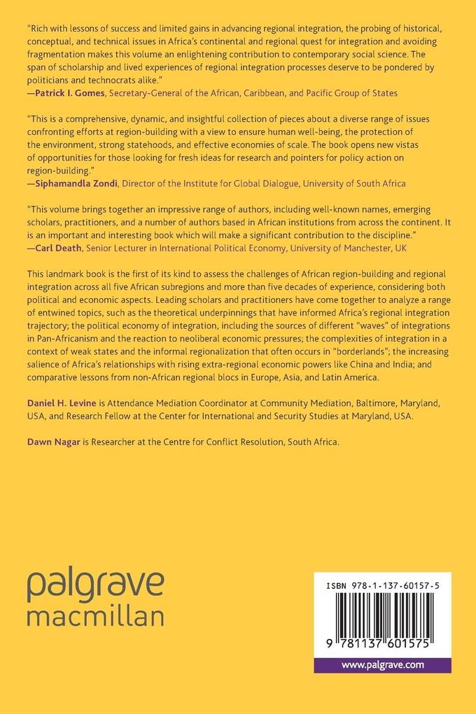 Weitere Ansicht: Region-Building in Africa