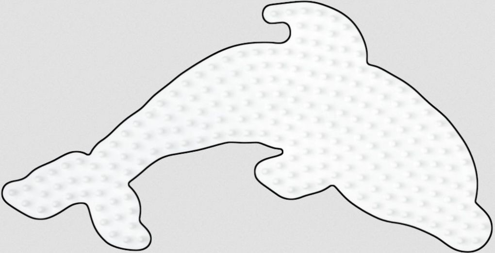 Weitere Ansicht: Hama - Stiftplatten Delphin