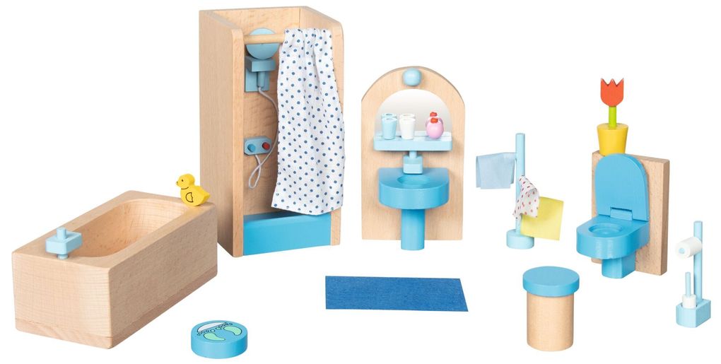 Weitere Ansicht: Puppenmöbel Badezimmer