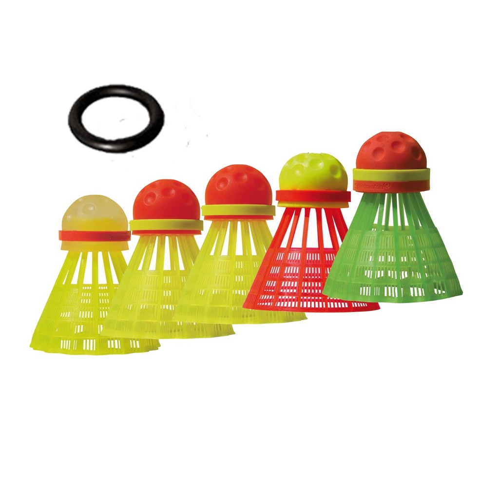 Weitere Ansicht: Speedminton 400206 - Speeder Tube Mixpack, Ersatzbälle, 5er Set