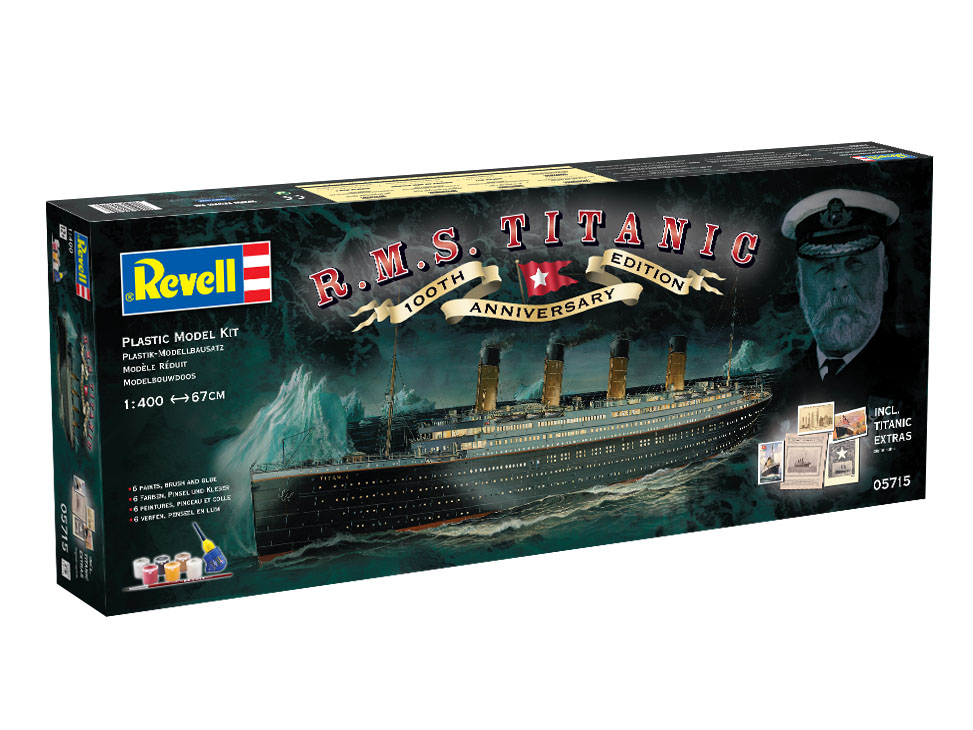 Weitere Ansicht: Revell - Geschenkset - 100 Jahre Titanic