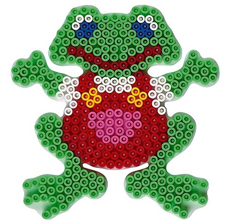 Weitere Ansicht: Hama - Stiftplatte, Frosch