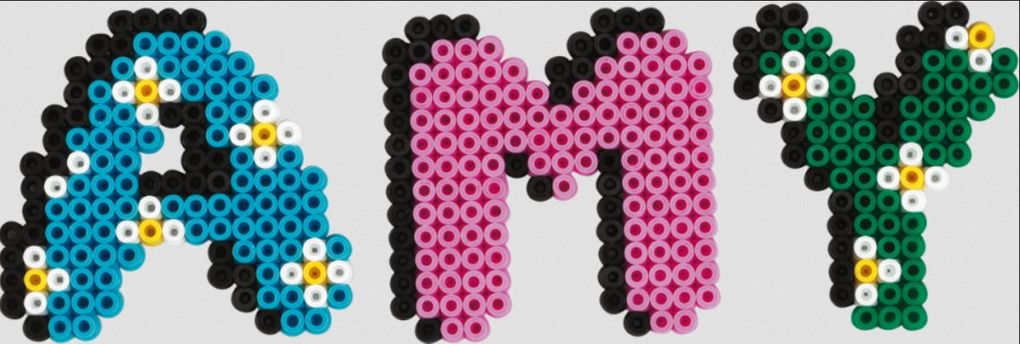 Weitere Ansicht: Hama - Buchstaben