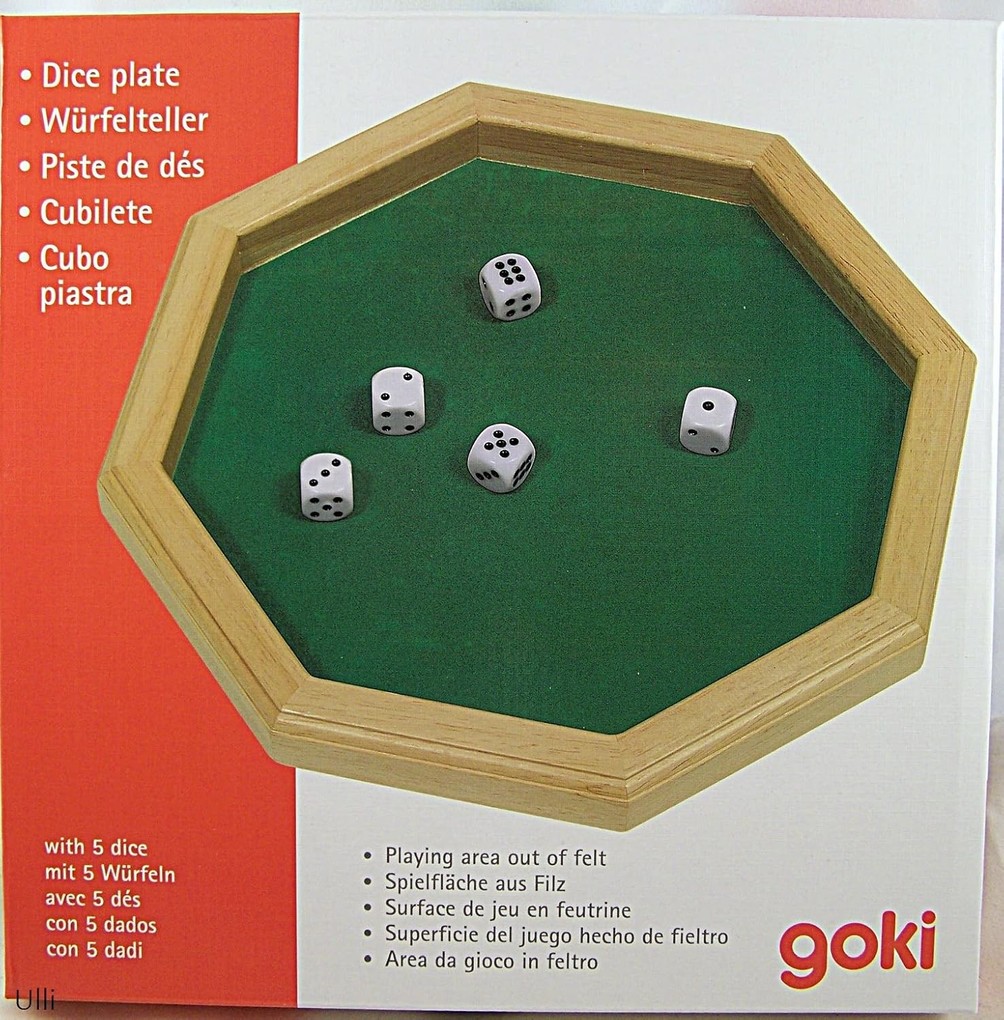 Weitere Ansicht: Würfelteller