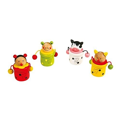 Produktbild: small foot 7795 - Milchzahndosen Tiere, 4er Set