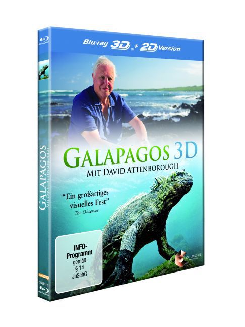 Produktbild: Galapagos 3D - Mit David Attenborough | David Attenborough