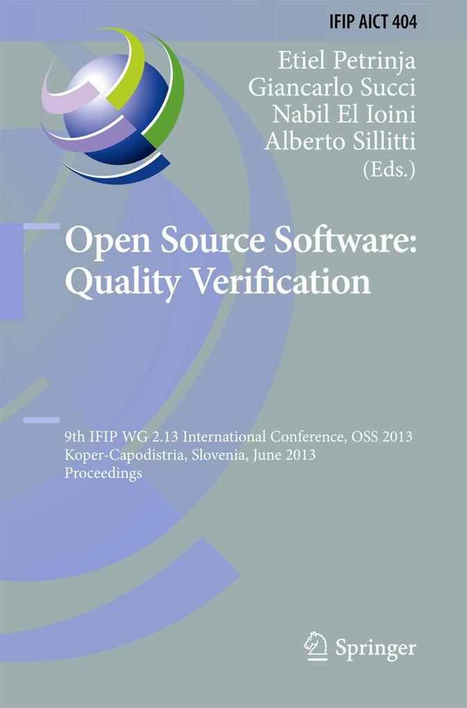 Produktbild: Open Source Software: Quality Verification