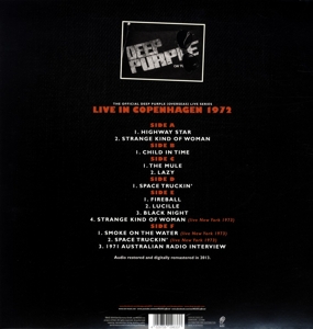 Weitere Ansicht: Copenhagen 1972 | Deep Purple