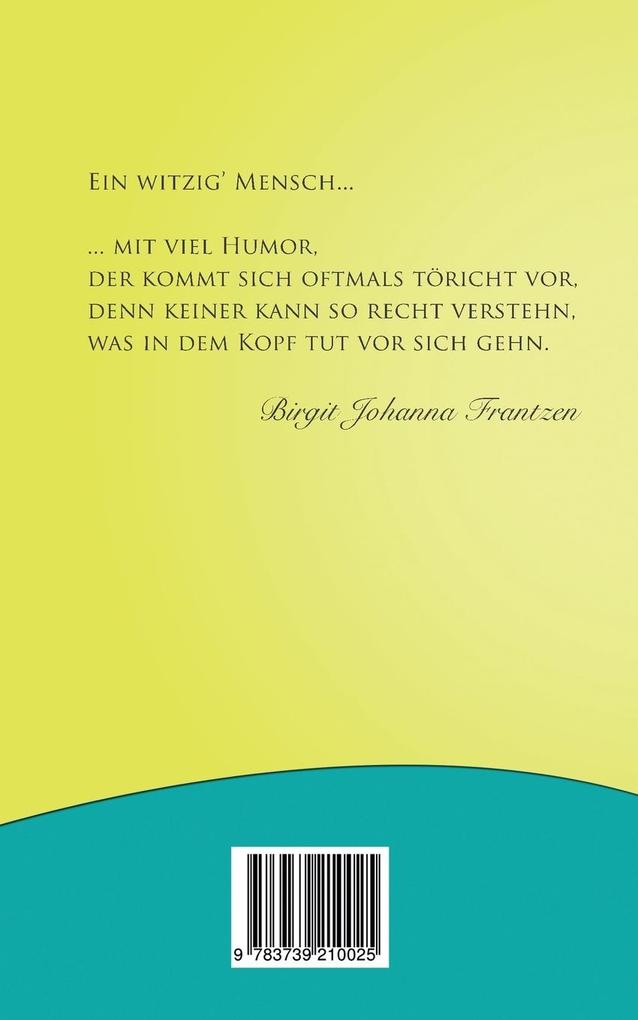 Weitere Ansicht: Humor braucht kein Rezept | Birgit Johanna Frantzen