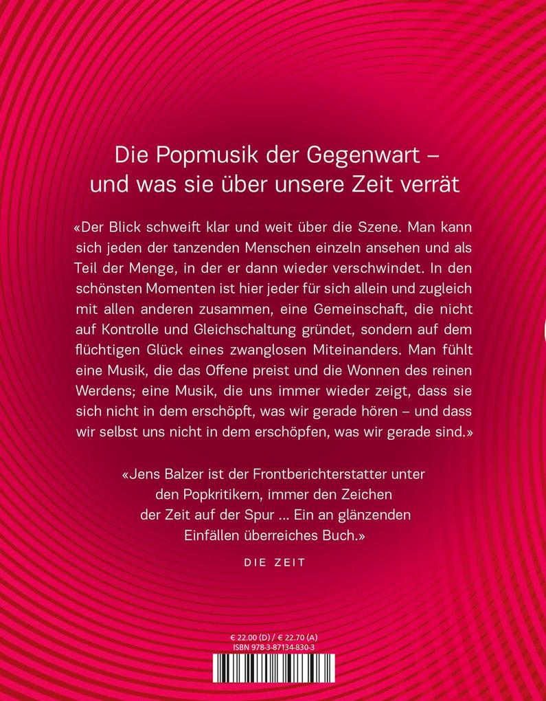 Weitere Ansicht: Pop | Jens Balzer