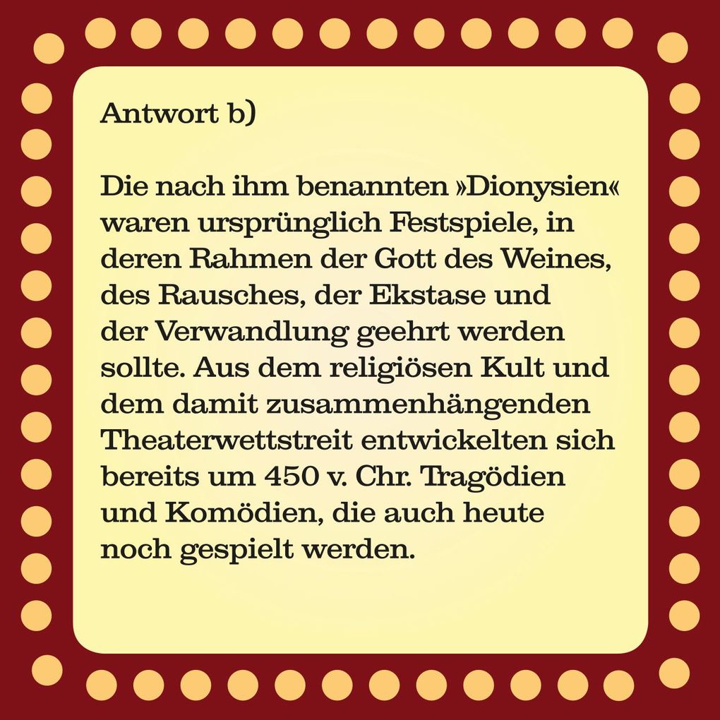 Weitere Ansicht: Das Theater-Quiz (Spiel)