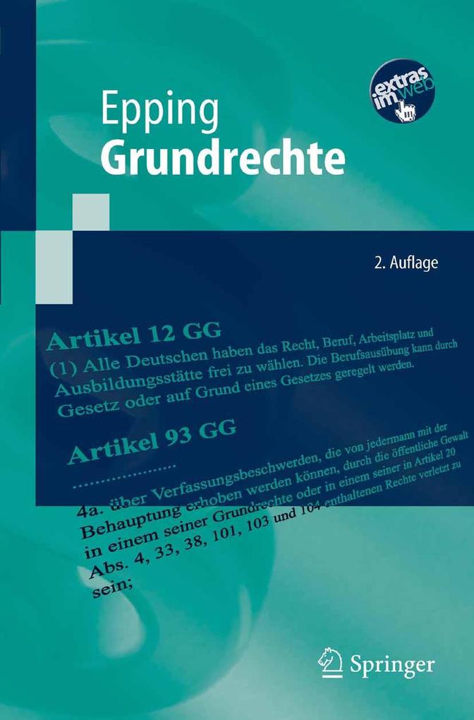 Produktbild: Grundrechte | Volker Epping