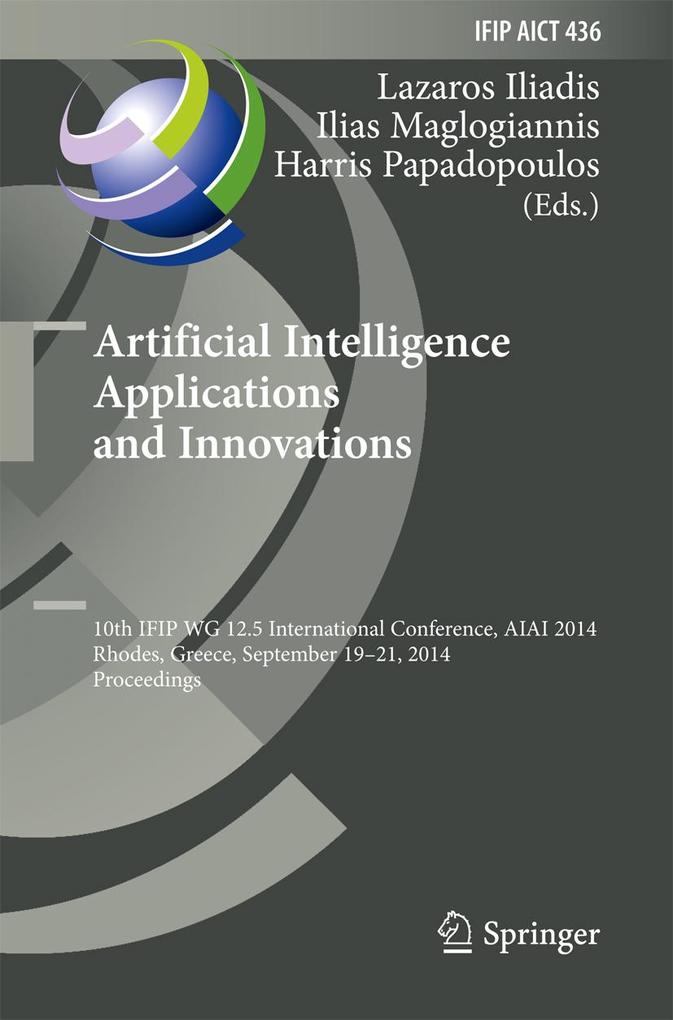 Produktbild: Artificial Intelligence Applications and Innovations