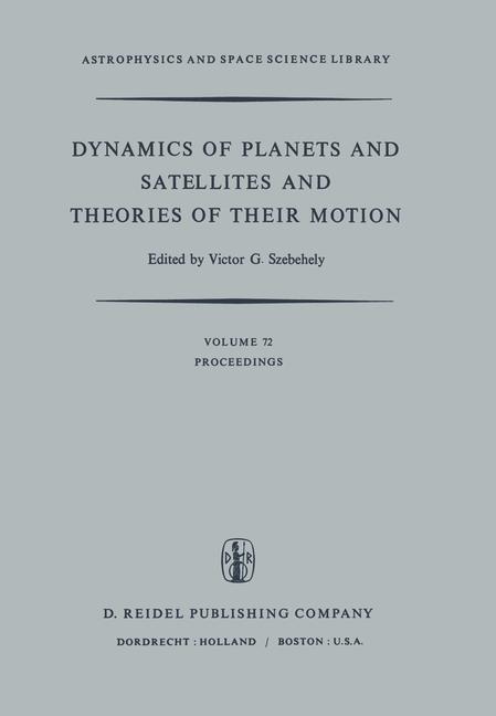 Produktbild: Dynamics of Planets and Satellites and Theories of Their Motion