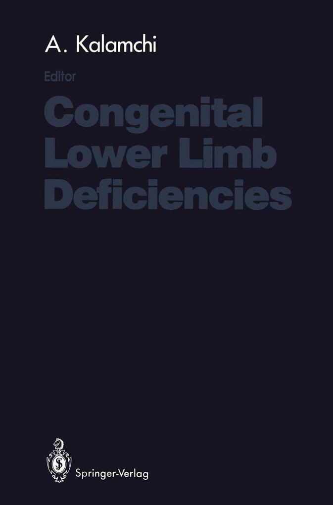 Produktbild: Congenital Lower Limb Deficiencies