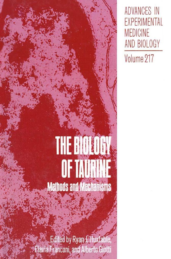 Produktbild: The Biology of Taurine