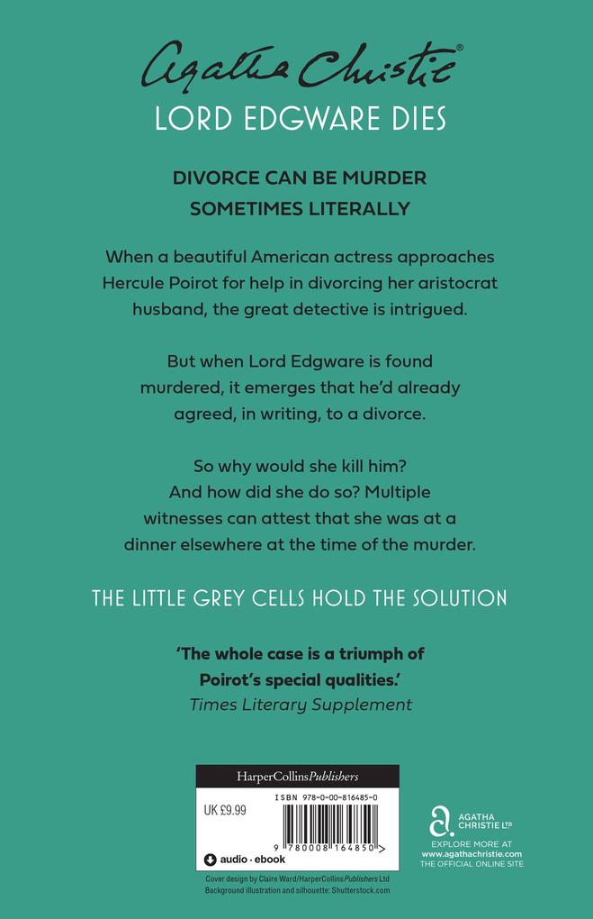 Weitere Ansicht: Hercule Poirot. Lord Edgware Dies | Agatha Christie