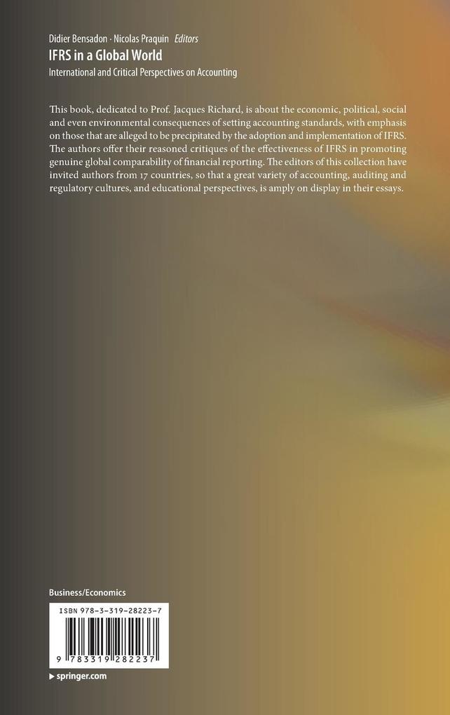 Weitere Ansicht: IFRS in a Global World