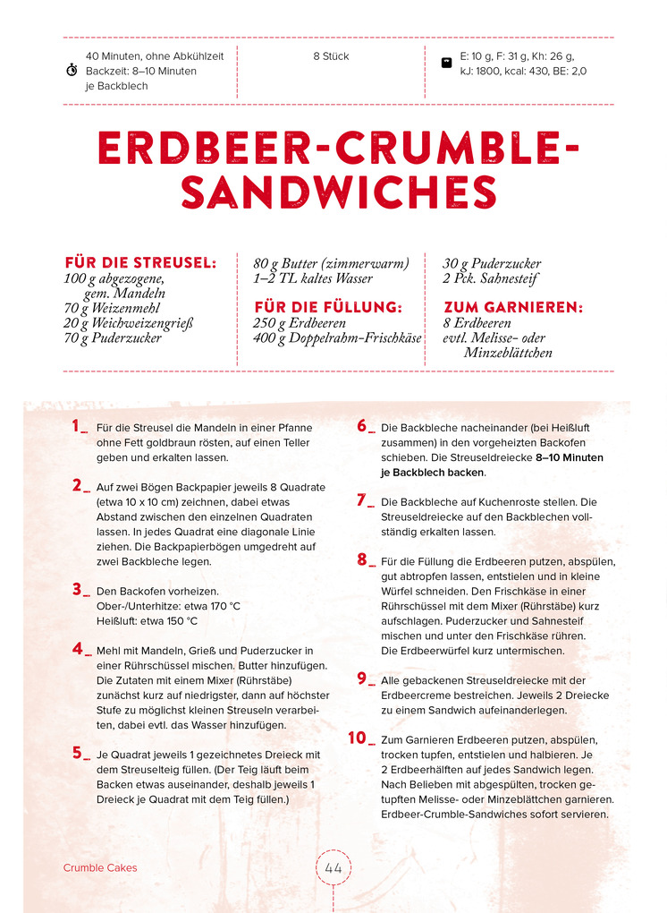 Weitere Ansicht: Crumble Cakes | Oetker Verlag