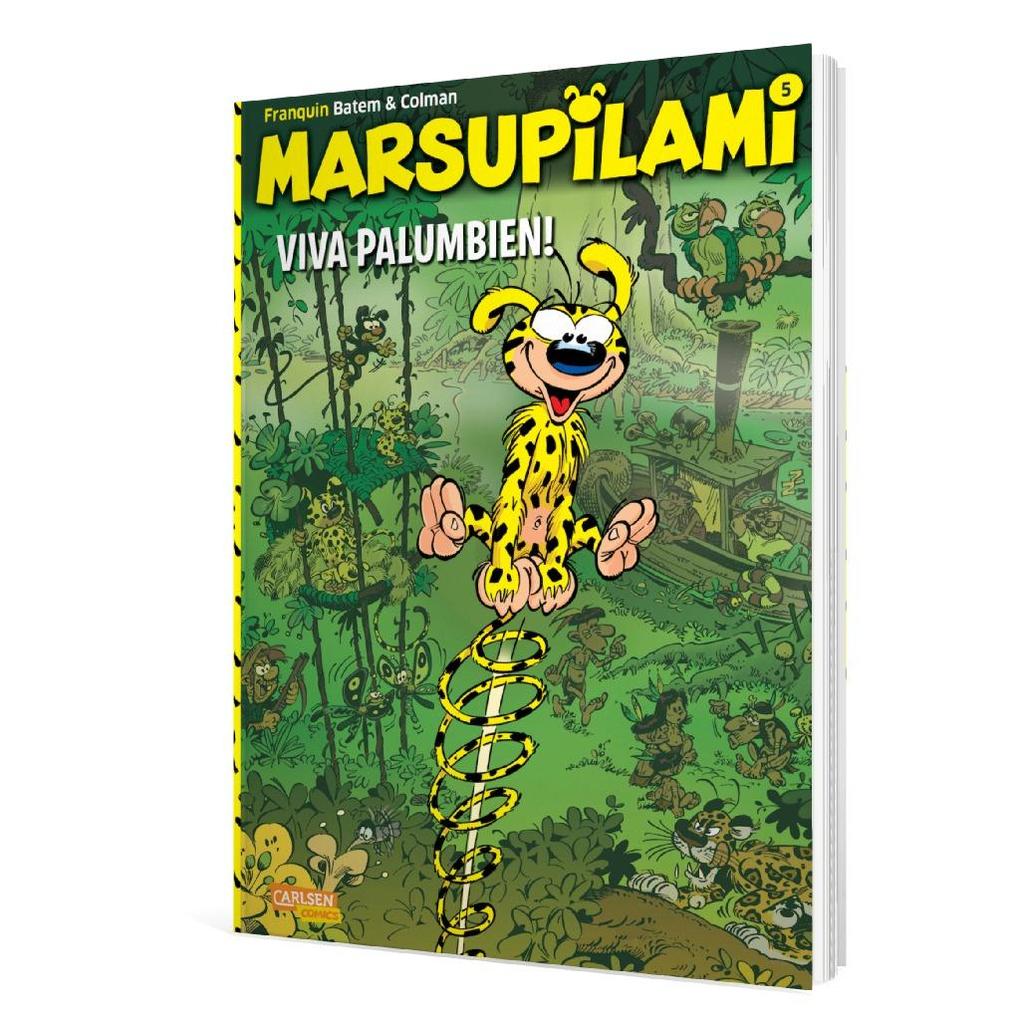 Weitere Ansicht: Marsupilami 05: Viva Palumbien! | André Franquin, Batem, Stéphan Colman
