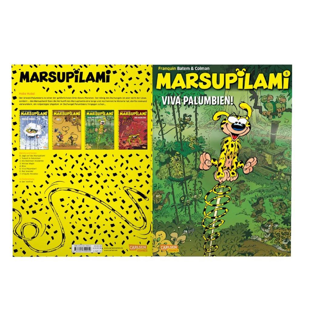 Weitere Ansicht: Marsupilami 05: Viva Palumbien! | André Franquin, Batem, Stéphan Colman
