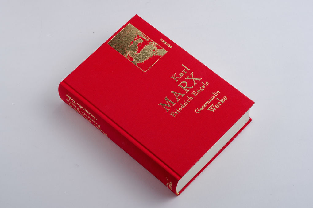 Weitere Ansicht: Karl Marx / Friedrich Engels - Gesammelte Werke (Leinenausg. mit goldener Schmuckprägung) | Karl Marx, Friedrich Engels