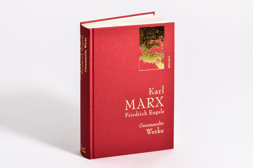 Weitere Ansicht: Karl Marx / Friedrich Engels - Gesammelte Werke (Leinenausg. mit goldener Schmuckprägung) | Karl Marx, Friedrich Engels