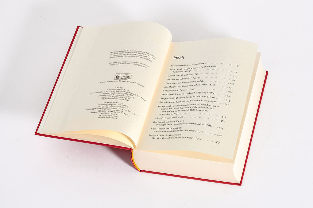 Weitere Ansicht: Karl Marx / Friedrich Engels - Gesammelte Werke (Leinenausg. mit goldener Schmuckprägung) | Karl Marx, Friedrich Engels