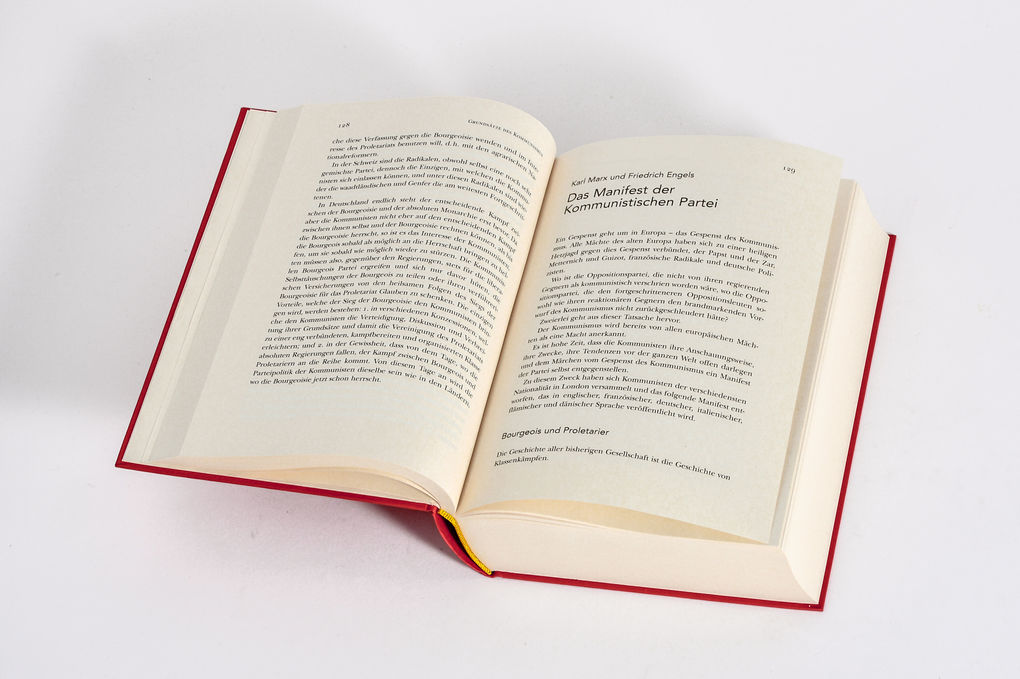 Weitere Ansicht: Karl Marx / Friedrich Engels - Gesammelte Werke (Leinenausg. mit goldener Schmuckprägung) | Karl Marx, Friedrich Engels