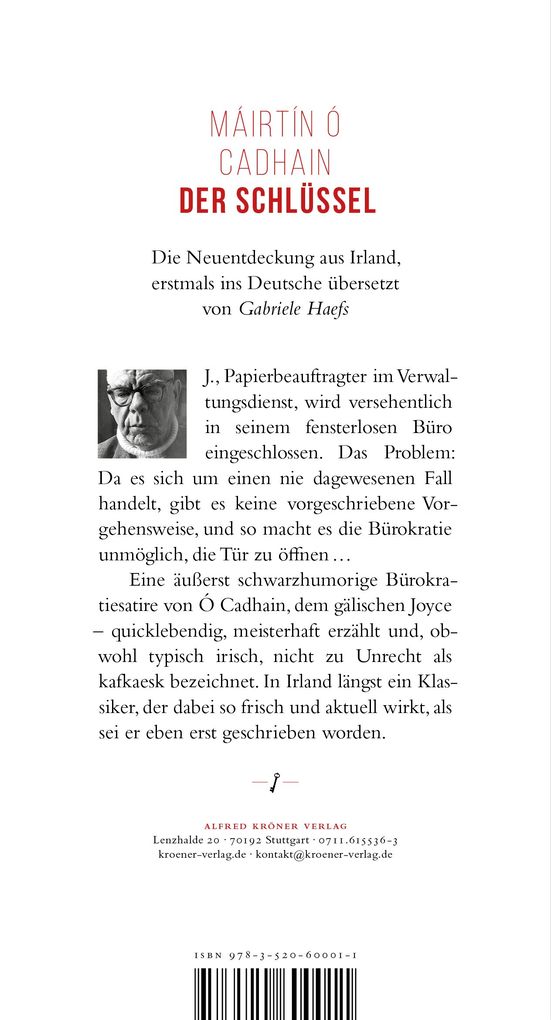 Weitere Ansicht: Der Schlüssel | Máirtín Ó Cadhain