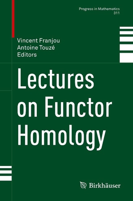 Produktbild: Lectures on Functor Homology
