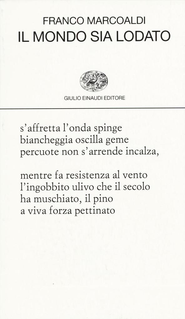 Produktbild: Il mondo sia lodato | Franco Marcoaldi