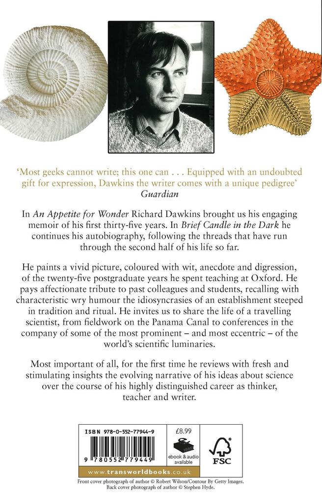 Weitere Ansicht: Brief Candle in the Dark | Richard Dawkins