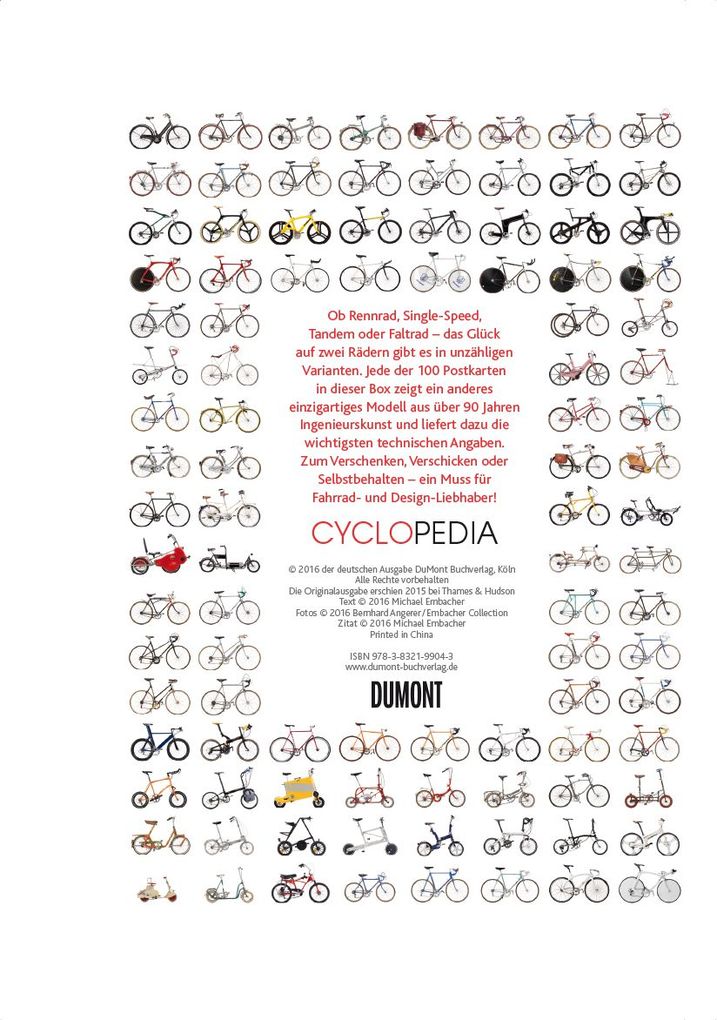Weitere Ansicht: Cyclopedia. 100 Postkarten zum modernen Fahrrad-Design