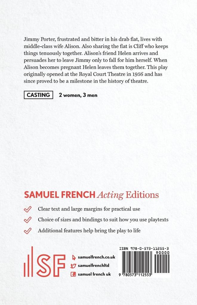 Weitere Ansicht: Look Back in Anger | John Osborne