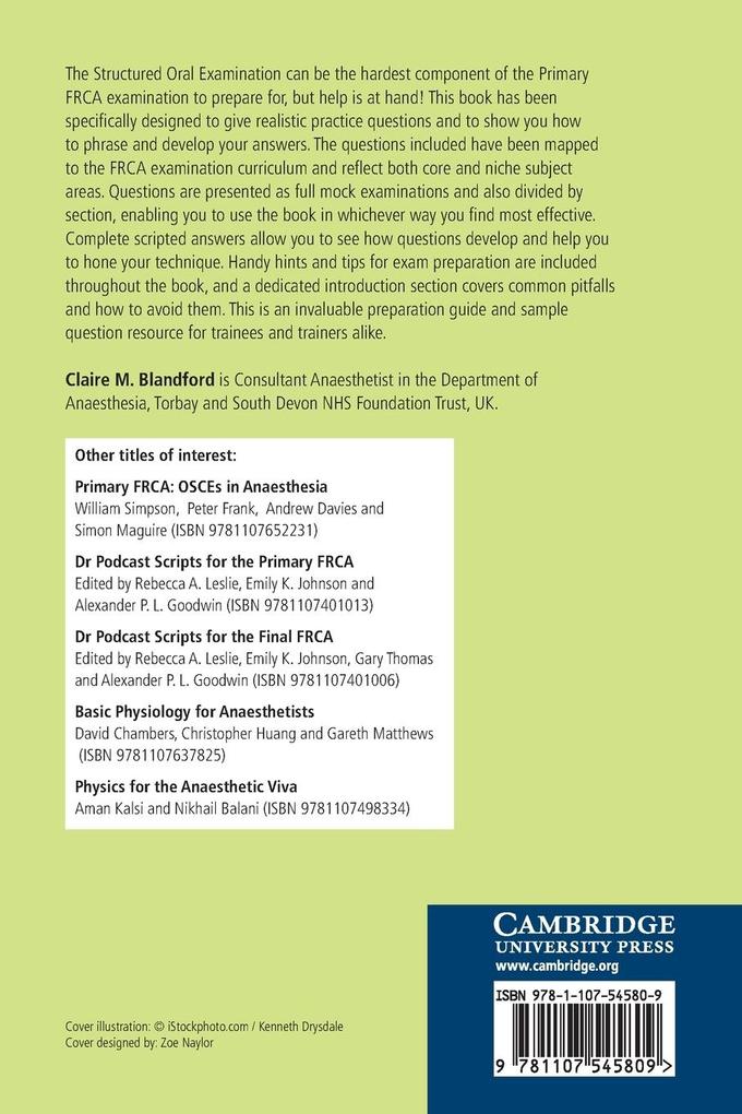 Weitere Ansicht: Passing the Primary FRCA SOE