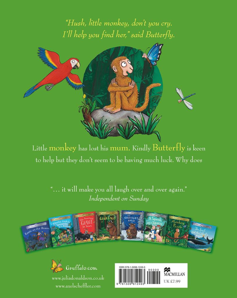 Weitere Ansicht: Monkey Puzzle | Julia Donaldson, Axel Scheffler