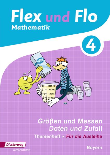 Produktbild: Flex und Flo 4. Themenheft Größen und Messen - Daten und Zufall. Bayern | Carina Eiswirth, Jutta Frieß, Sina Heinig, Sonja Mehringer, Katja Muschler