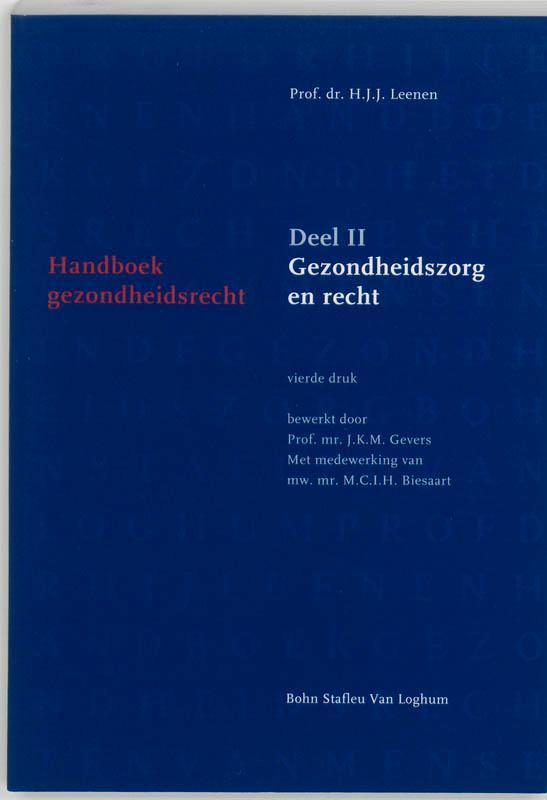 Produktbild: Handboek Gezondheidsrecht