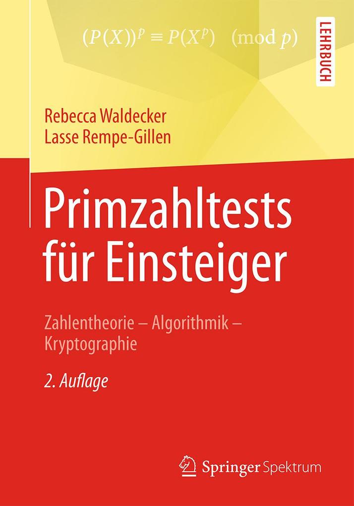 Produktbild: Primzahltests für Einsteiger | Rebecca Waldecker, Lasse Rempe-Gillen