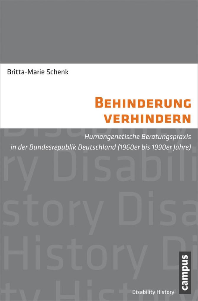 Produktbild: Behinderung verhindern | Britta-Marie Schenk
