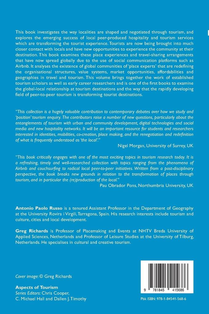 Weitere Ansicht: Reinventing the Local in Tourism