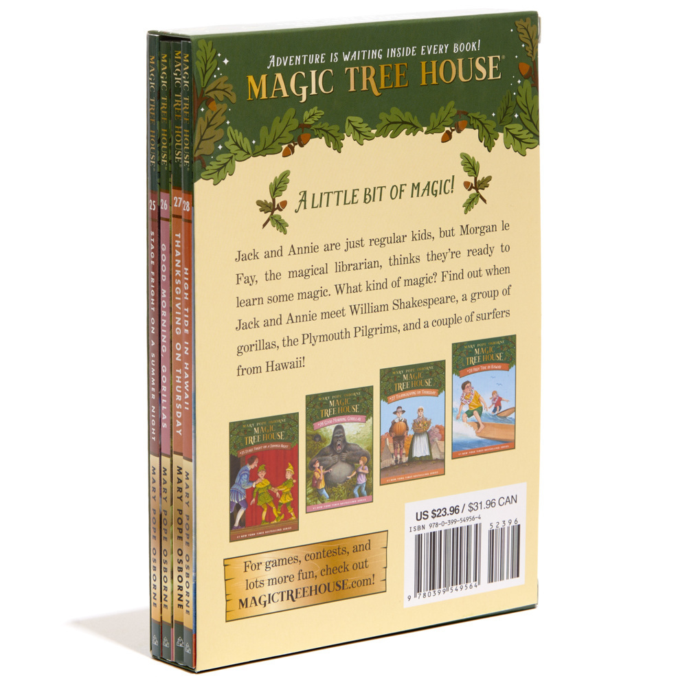Weitere Ansicht: Magic Tree House Books 25-28 Boxed Set | Mary Pope Osborne