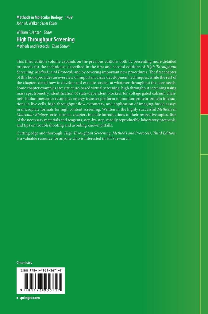 Weitere Ansicht: High Throughput Screening